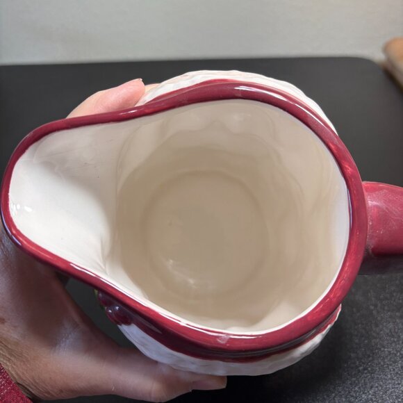 Vintage Santa Claus Double Sided Pitcher by Flowers Inc. - Picture 4 of 7